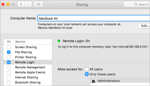 application similar to winscp for mac